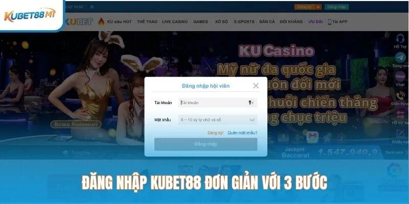 Mendaftar Kubet dengan 3 langkah mudah