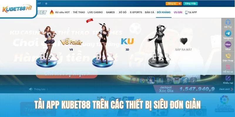 Download aplikasi Kubet pada perangkat super sederhana